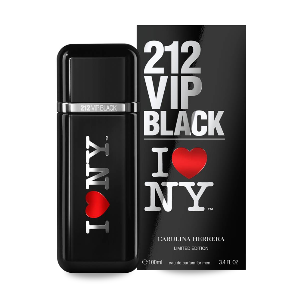 212 Vip Black I Love Ny Limited Edition Men, Carolina Herrera, FragrancePrime