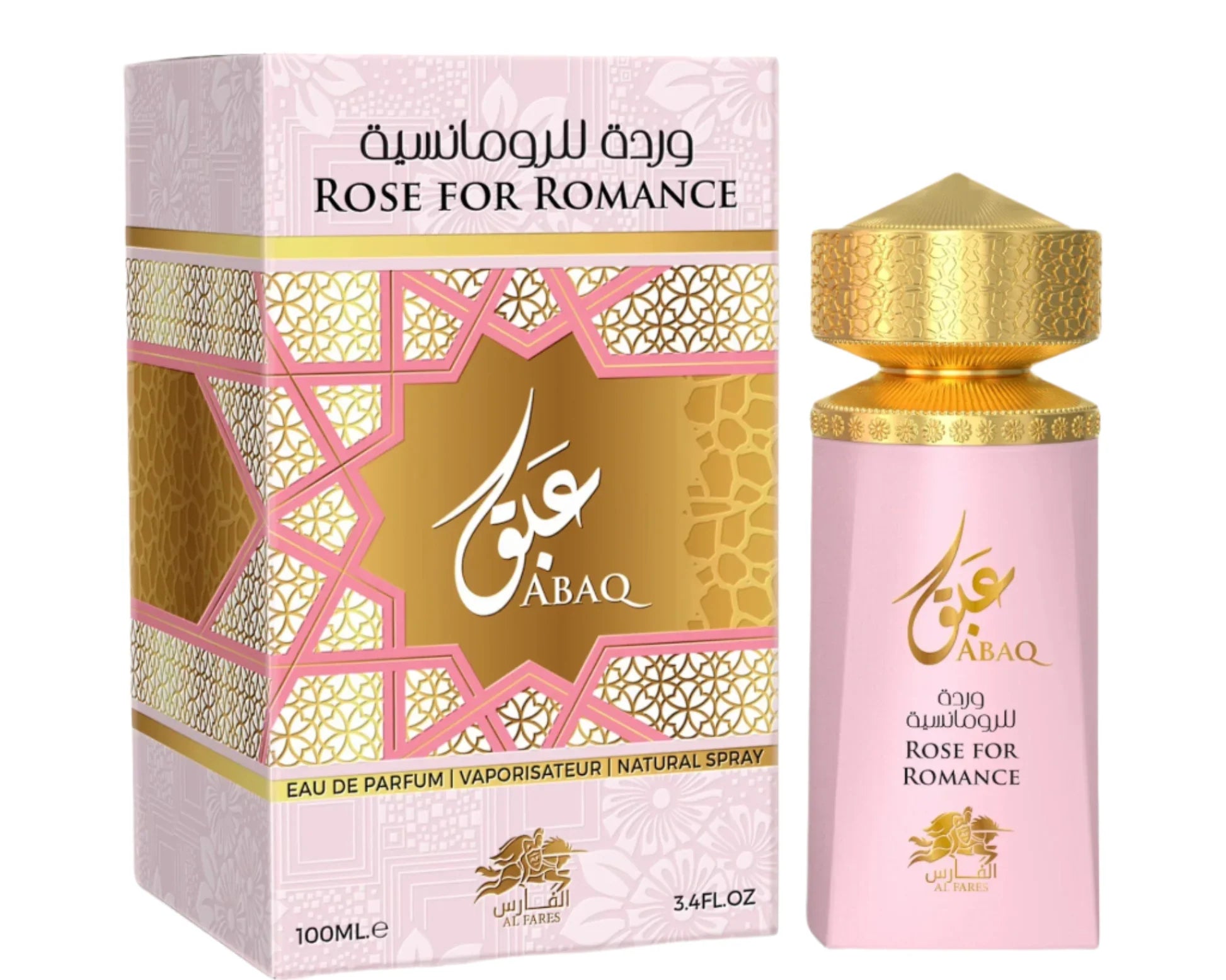 ABAQ ROSE FOR ROMANCE UNISEX, AL FARES, FragrancePrime