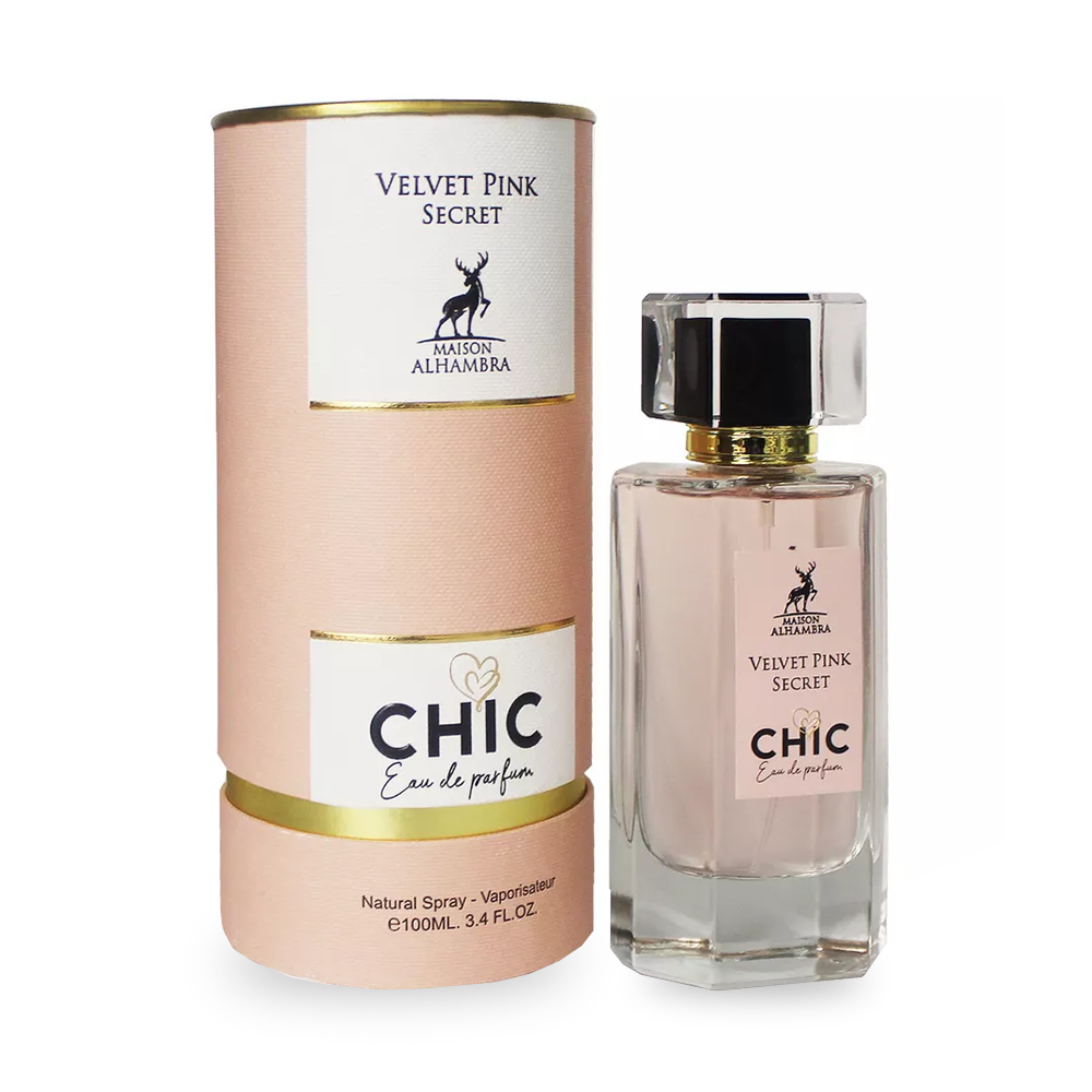 Al Hambra Chic Velvet Pink Secret Unisex, Maison Alhambra, FragrancePrime