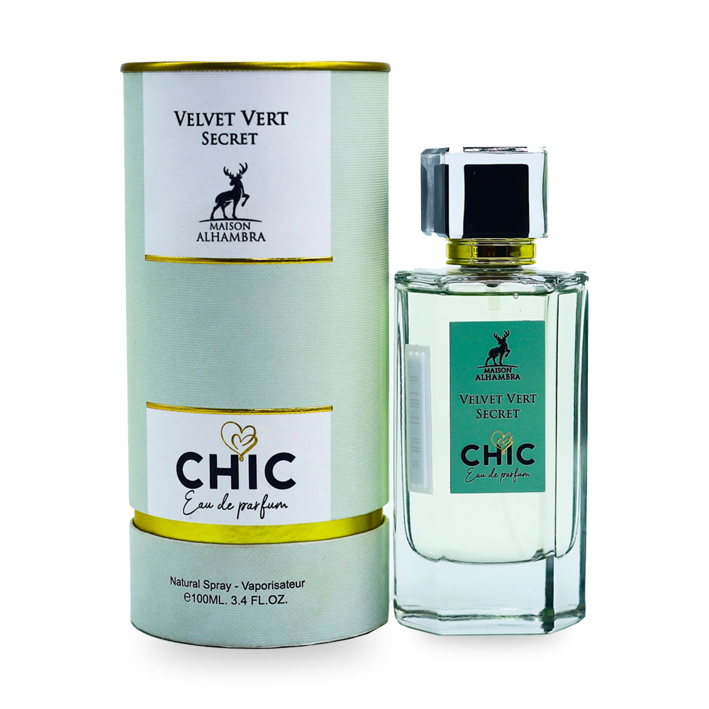 Al Hambra Chic Velvet Vert Secret Unisex, Maison Alhambra, FragrancePrime