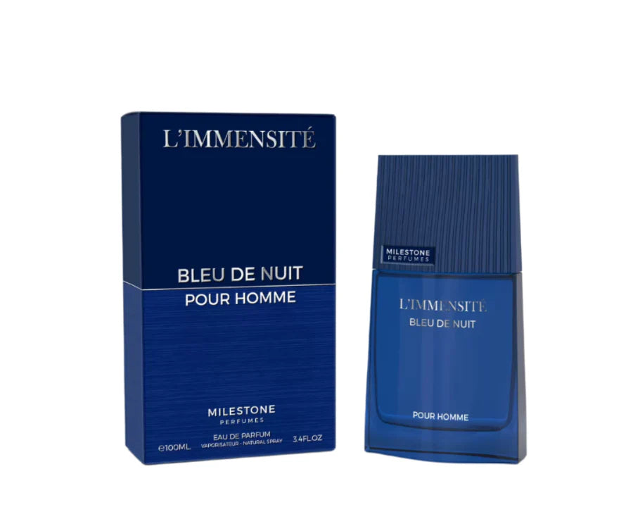 L'IMMENTITE BLUE DE NUIT POUR HOMME Men, MILESTONE PERFUMES, FragrancePrime