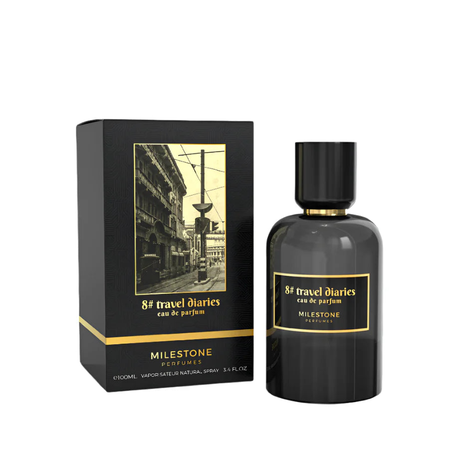 8# TRAVEL DIARIES UNISEX, MILESTONE PERFUMES, FragrancePrime