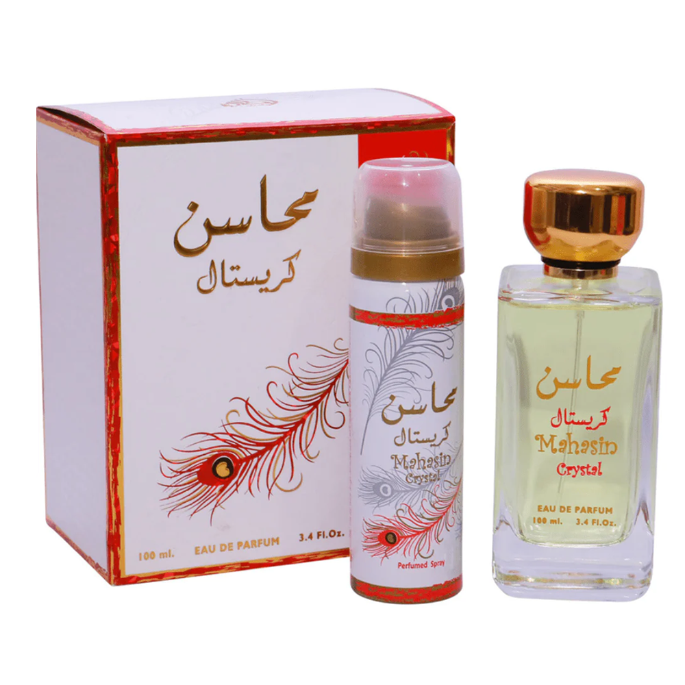 Mahasin Crystal Unisex, Lattafa, FragrancePrime
