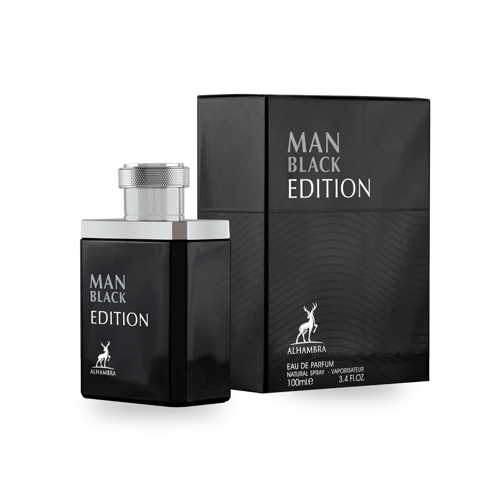 Man Black Edition Men, Maison Alhambra, FragrancePrime