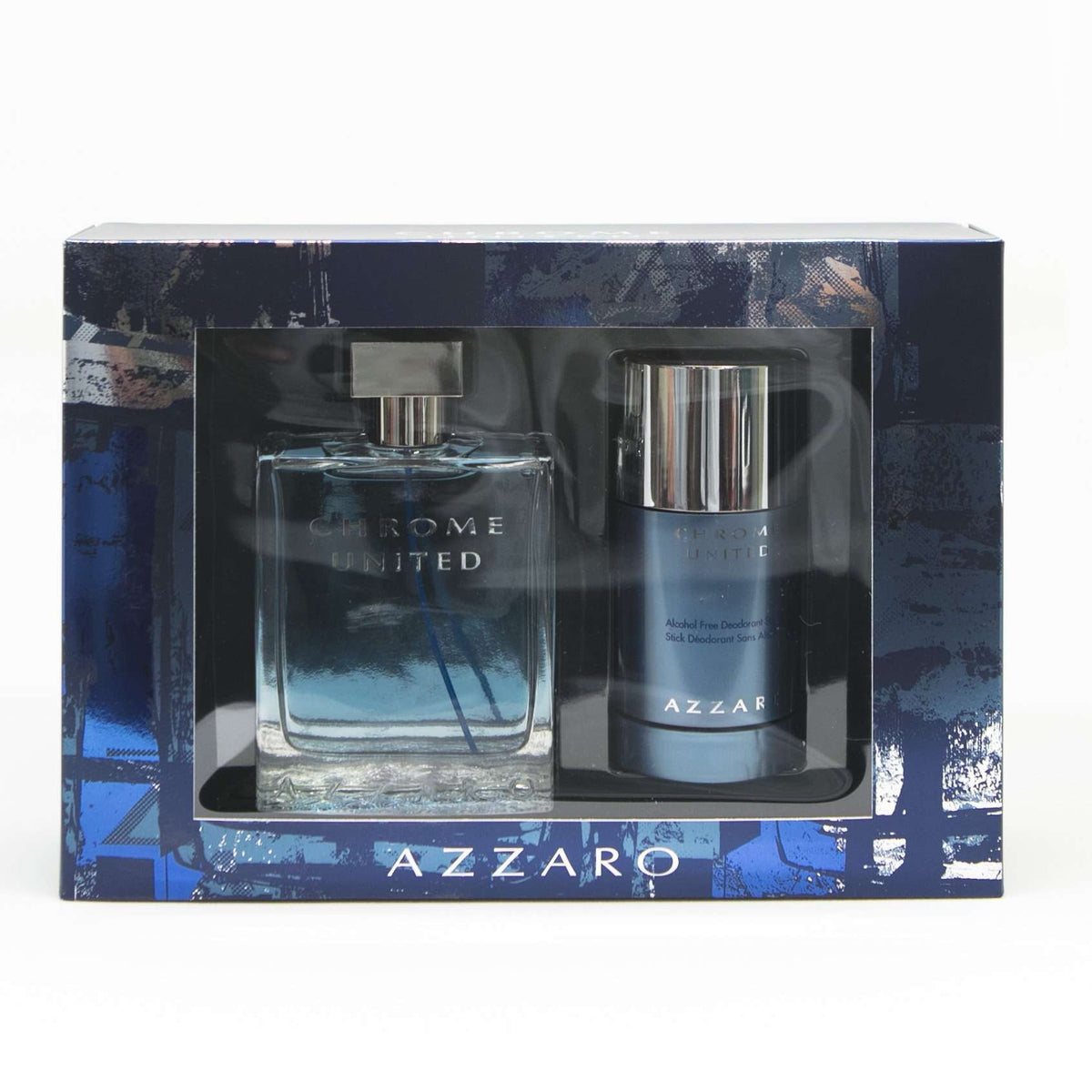 Azzaro Chrome United Men Gift Set
