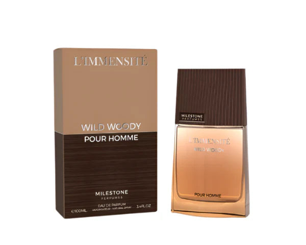 L'IMMENTITE WILD WOODY POUR HOMME Men, MILESTONE PERFUMES, FragrancePrime