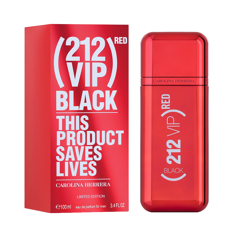 212 Vip Black Red Men, Carolina Herrera, FragrancePrime
