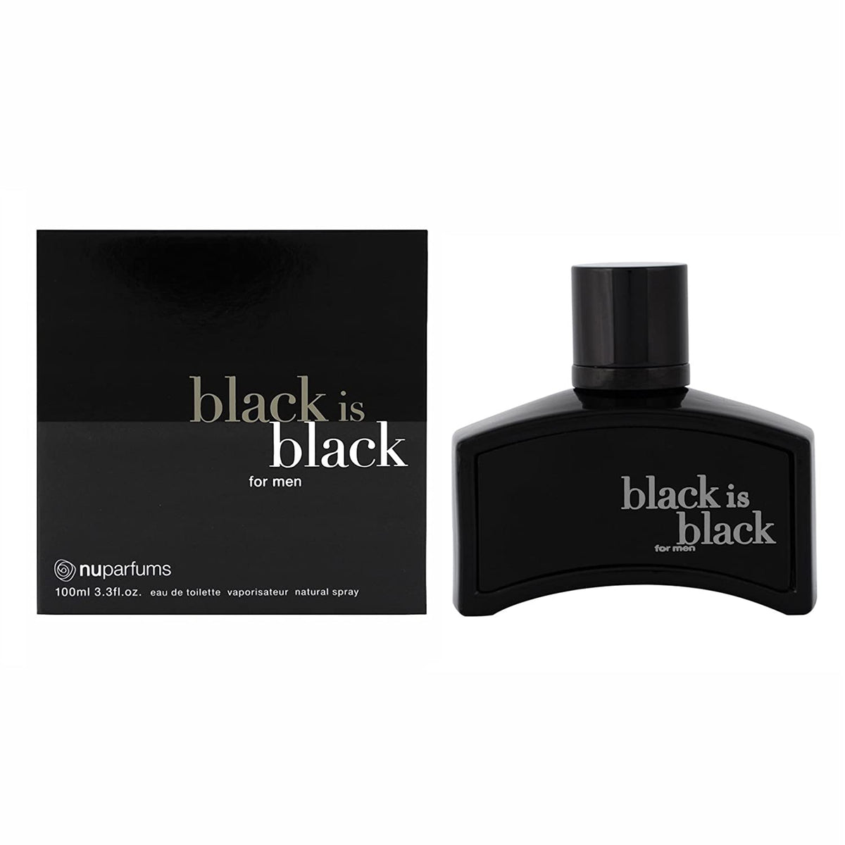 Black Is Black By Nu Parfums Men, Nu Parfums, FragrancePrime