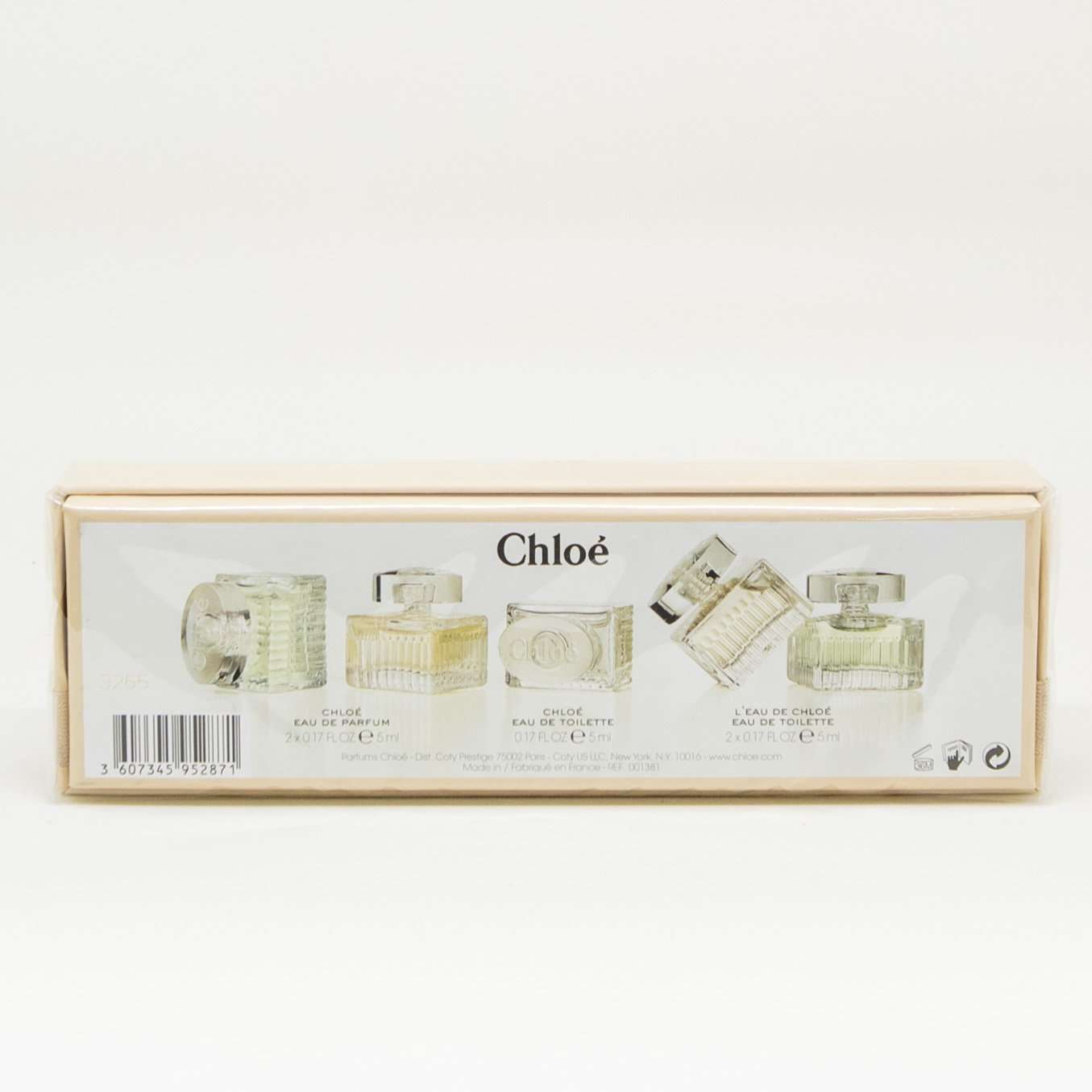 Coffret Mini Chloe Parfum De Roses 2X5Ml Chloe + 5ML L'eau De Chloe EDT + 2X5ML Rode De Chloe Edt Women, CHLOE, FragrancePrime