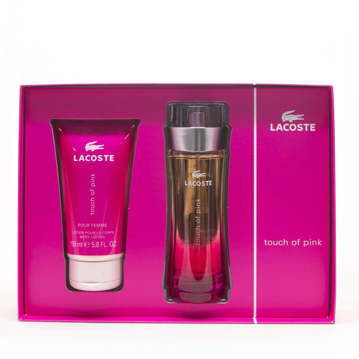 Lacoste Touch of Pink Gift Set Women, LACOSTE, FragrancePrime