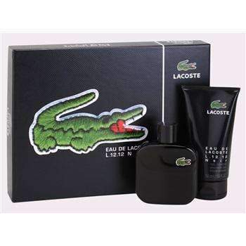 Lacoste Eau De Lacoste Noir Gift Set Men, LACOSTE, FragrancePrime